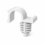 85 Series: 1/2 U-Style Routing Clip - Blind Hole Mount